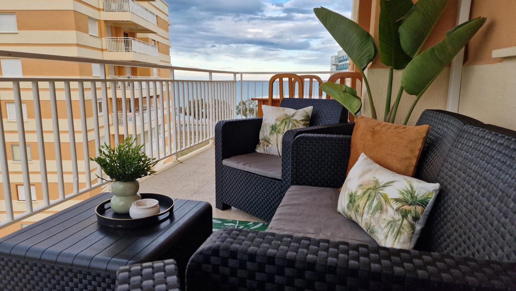 Apartamento 3 Habitaciones Con Piscina Y Vistas Al Mar Benicassim Exterior photo